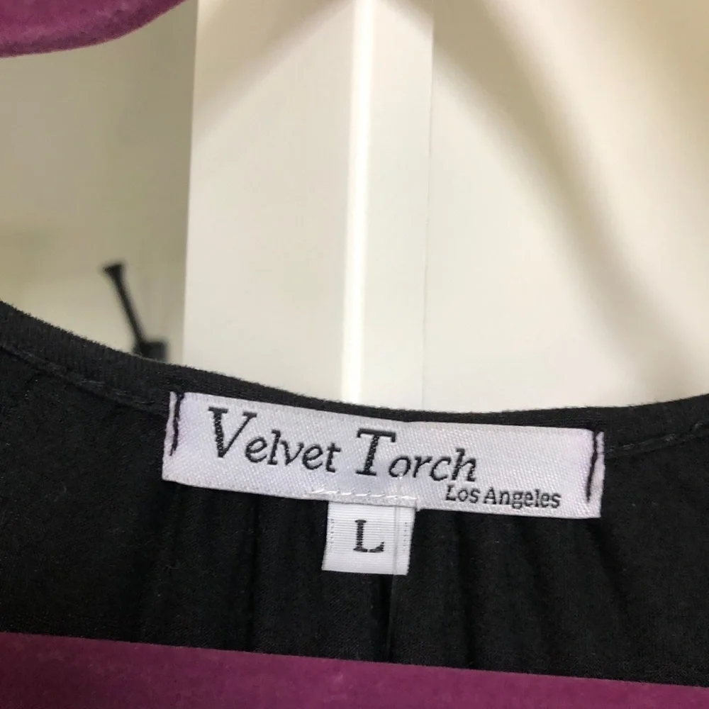 Velvet Torch Black Dress NWT - Picture 6 of 6
